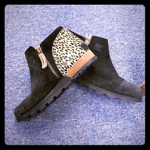 Sorel Major Low Cheetah Booties